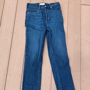 Everlane Authentic stretch cigarette jeans